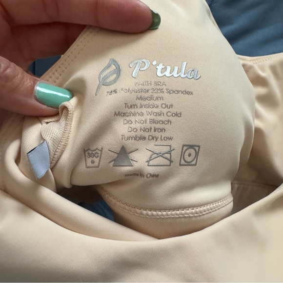Ptula Faith Bra - Vanilla (Small) - Picture 3 of 5